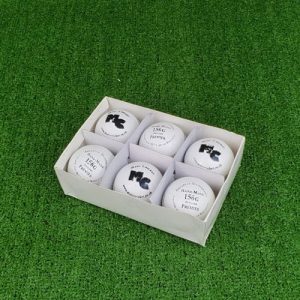 6 x Cricket Balls - White