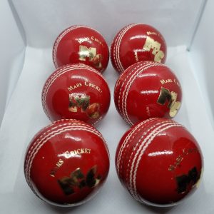 6 x Avenger Cricket Balls - Red