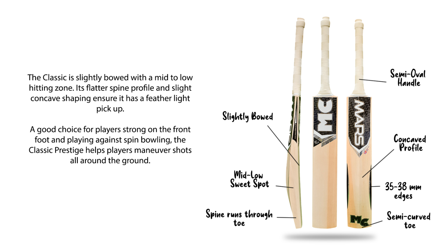 Choosing your Cricket Bat GUIDE Mars Cricket